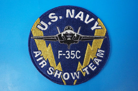 Patch USN F-35C AIR SHOW TEAM with hook and loop