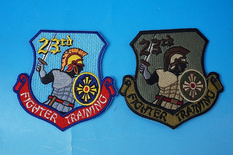 Patch JASDF Flight Training Squadron Nyutabaru Air Base High Visibility & Low Visibility 2Piece Set with/without hook and loop
