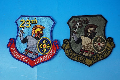 Patch JASDF Flight Training Squadron Nyutabaru Air Base High Visibility & Low Visibility 2Piece Set with/without hook and loop