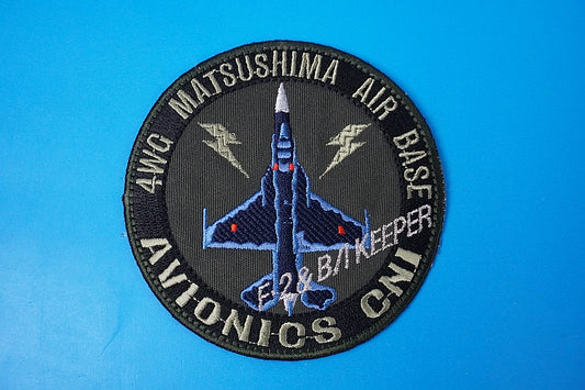 Patch JASDF F-2 & B/1KEEPER 4AW Matsushima Air Base without hook and loop