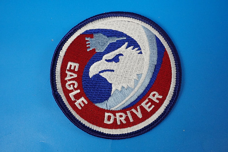 Patch JASDF F-15 EAGLE DRIVER High Visibility without hook and loop