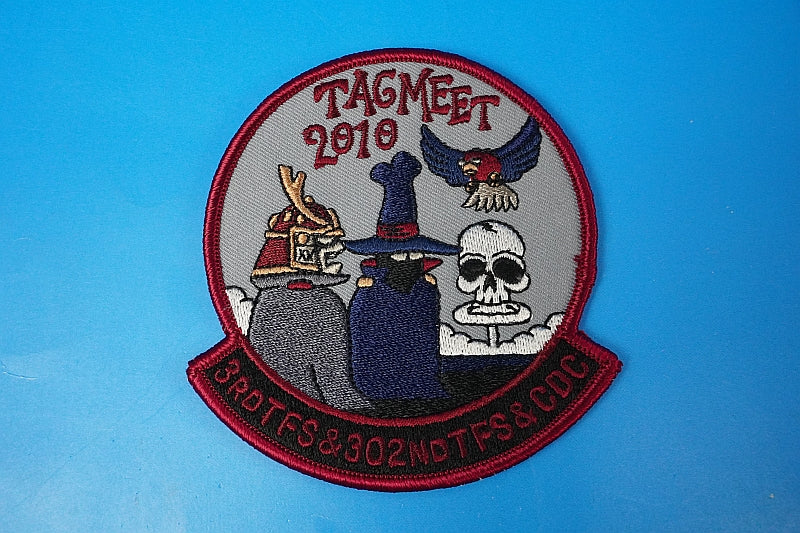 Patch JASDF 3rd TFS / 302TFS TAG MEET 2010 Spook without hook and loop