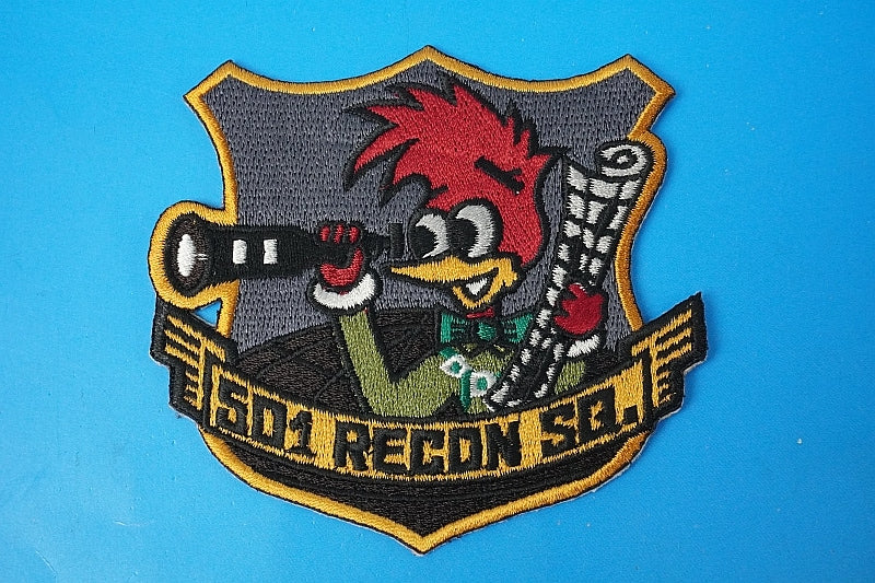 Patch JASDF Woodpecker Patch Low Visibility Patch without hook and loop