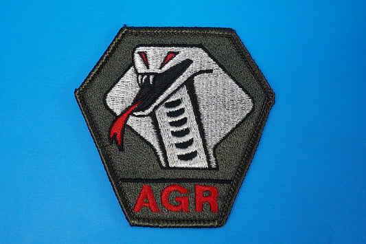 Patch JASDF Aggressor Komatsu Air Base Shoulder Patch Hexagon Cobra without hook and loop