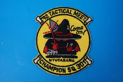 Patch JASDF 301st Squadron TAC MEET/Competition ’92 Champion Spook Nittawara Air Base No Velcro