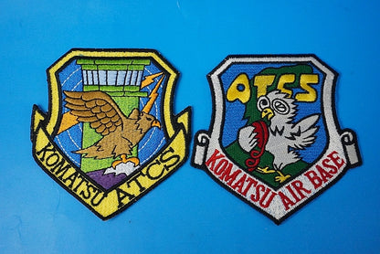 Patch JASDF ATCS Hyakuri Air Control Unit 2-piece set without hook and loop