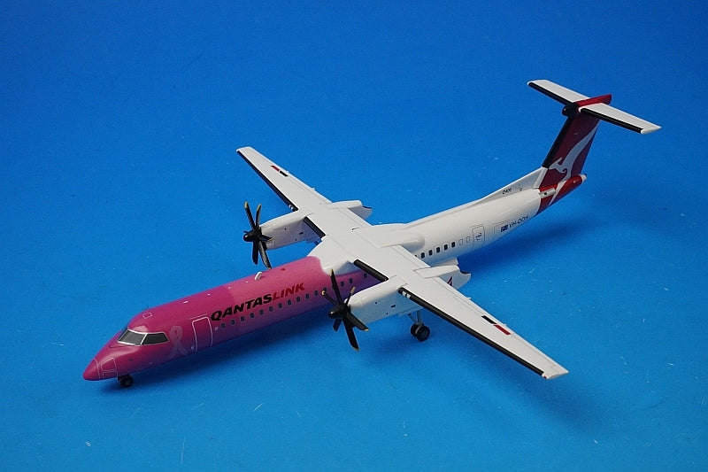 1:200 DHC-8-400 Qantaslink Pink Ribbon VH-QOD #71247 Jet-x airplane model