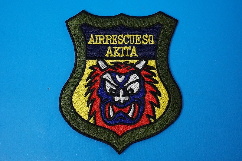 Patch JASDF Air Rescue Akita Rescue Team Namahage without hook and loop