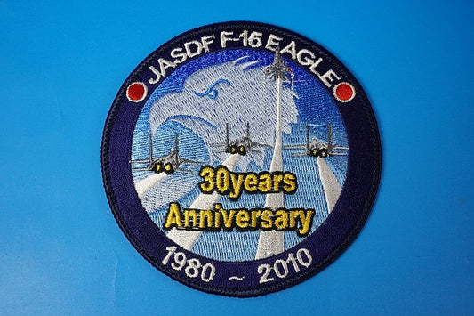 Patch JASDF F-16 Eagle 1980-2010 30th Anniversary without hook and loop