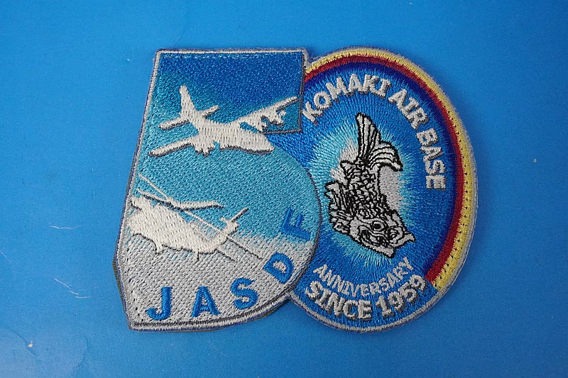 Patch JASDF Air Self-Defense Force 1st Transport Wing Komaki Air Base 50th Anniversary Shachi with Velcro