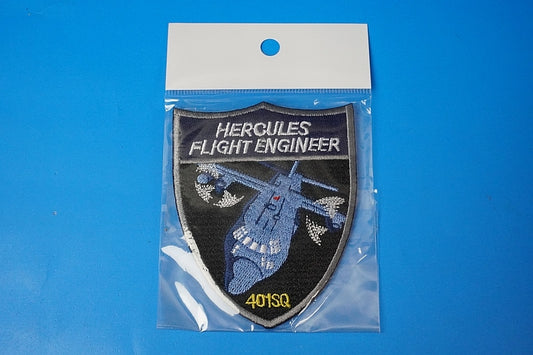 Patch JASDF C-130H 401st Squadron Hercules Flight Engineer without hook and loop