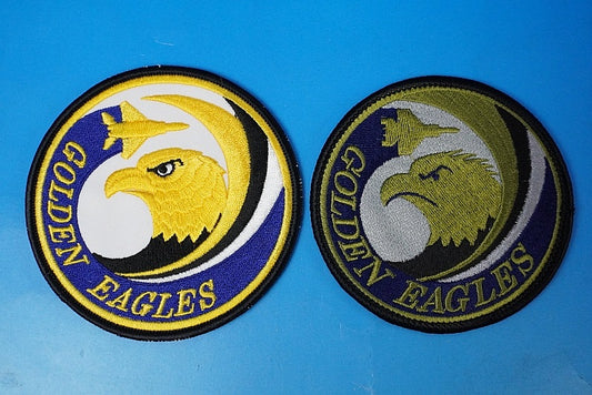 Patch JASDF 306TFS Golden Eagles Eagle Driver low visibility without hook and loop