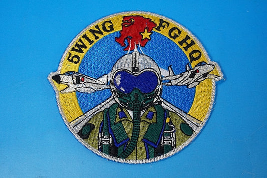 Patch JASDF 5WING FGHQ/5th Air Wing Nyutabaru Air Base pilot without hook and loop