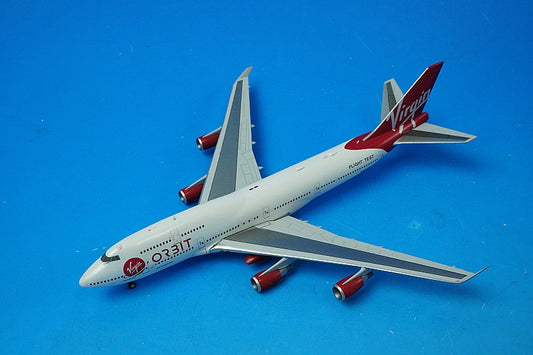 1:400 B747-400 Virgin Orbit with LauncherOne air-launched rocket N744VG XX40036 JC Wings airplane model