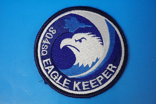 Patch JASDF 304 Air Corps Eagle Keeper Naha Base with Base with hook and loop