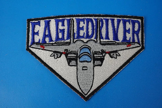 Patch JASDF F-15 EAGLE DRIVER without hook and loop