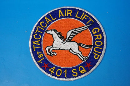 Patch JASDF 1st Tactical Airlift Group, 401st Tactical Airlift Squadron, Komaki Air Base, "Pegasus," High-Visibility, No Velcro