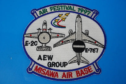 Patch JASDF Air Festival 1997 E-2C E-767 AEW GROUP Misawa Air Base without hook and loop