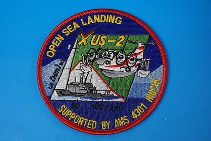 Patch JMSDF 51st Air Squadron Iwakuni Contingent XUS-2 Project AMS-4301 Hiuchi without hook and loop