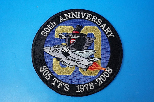 Patch JASDF 305th Squadron 30th Anniversary 1978-2008 Spook without hook and loop