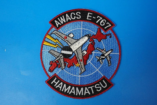 Patch JASDF E-767 AWACS Early Warning and Control Aircraft Hamamatsu without hook and loop