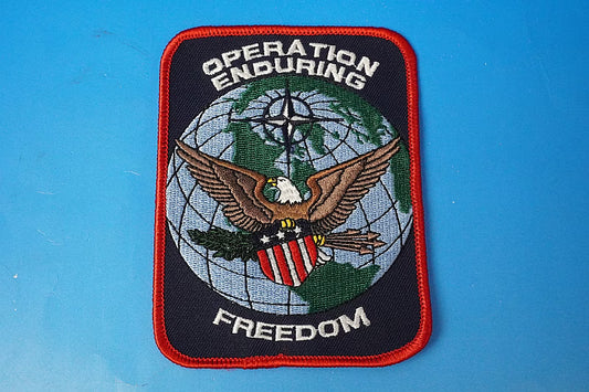 Patch US Navy Operation Enduring Freedom patch – rectangular, no Velcro backing