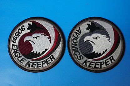 Patch JASDF 305SQ Eagle Keeper Avionics Keeper 2set without hook and loop