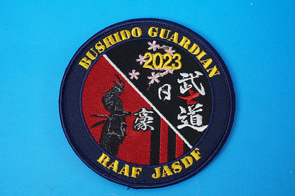 Patch JASDF Bushido Guardian 2023 Japan-Australia RAAF Joint Training Commemorative Patch with Velcro