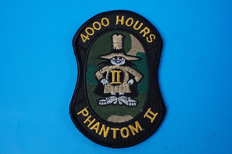 Patch JASDF Phantom II Flight Time Spook Low Visibility with hook and loop