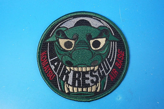 Patch JASDF Air Self-Defense Force Air Rescue Komatsu Rescue Team Kaga Shishi Old Type Low Visibility No Velcro