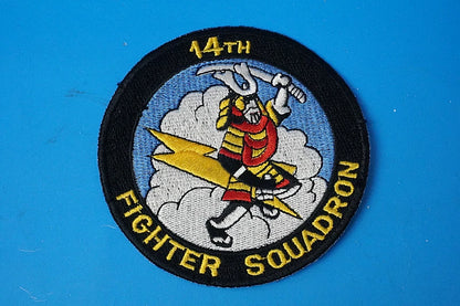 Patch USAF 14th Fighter Squadron "Samurai" (Misawa Air Base) – No Velcro backing