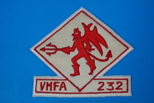 Patch USMN F-4 Phantom VMFA-232 Red Devils High Visibility without hook and loop