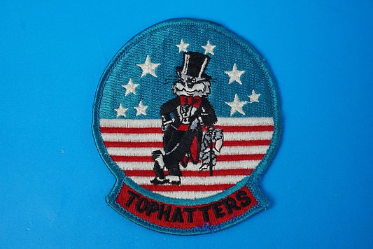 Patch USN VF-14 Top Hatters without hook and loop