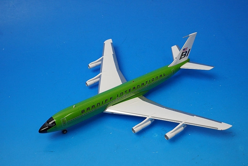 1:200 B707-327C Braniff International Green PEACE ON EARTH N7097 IF70026 INFLIGHT airplane model
