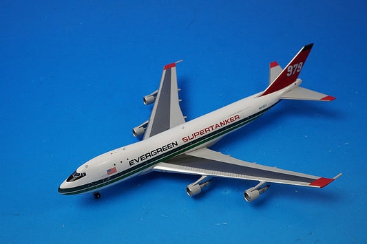 1:400 B747-100 Evergreen International Supertanker 979 N479EV BB4-741-001 JC Wings airplane model