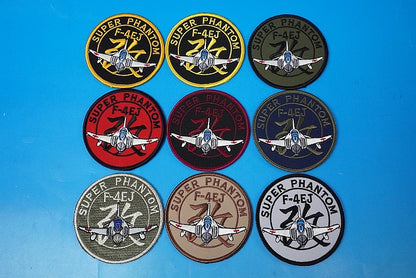 Patch JASDF F-4EJ Kai Super Phantom 9piece set without hook and loop