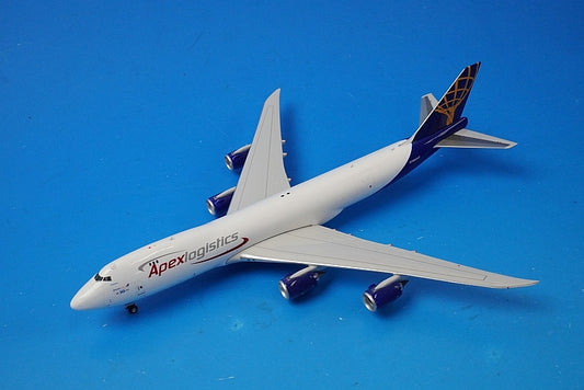 1:400 B747-8F Cargo APEX Logistics Atlas Air Final Production Aircraft N863GT 11787 Phoenix airplane model