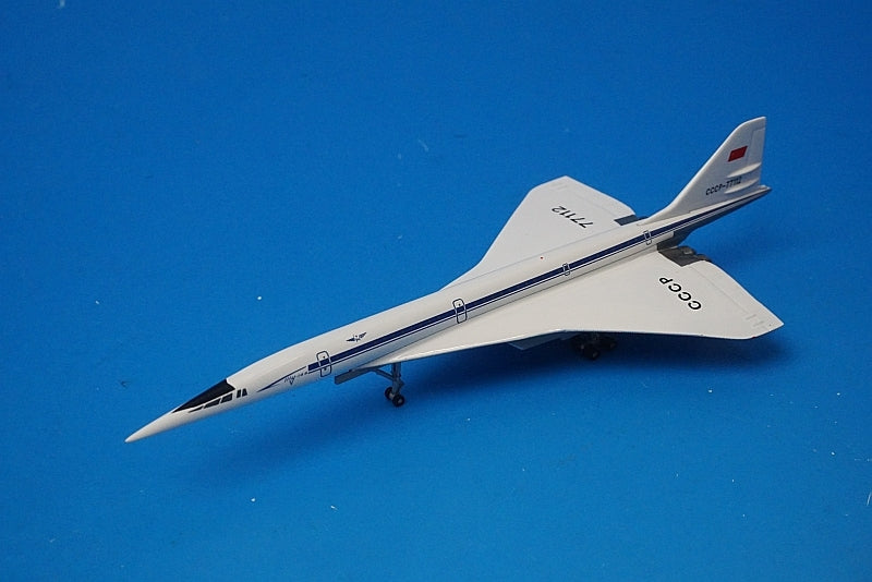 1:500 Tupolev Tu-144D Aeroflot Sinsheim Museum Display Aircraft 523080 Herpa airplane model
