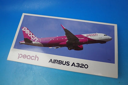 1:100 Peach A320-214 JA824P MM10008 EVER RISE airplane model