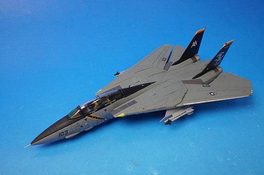 1:72 F-14B Tomcat US Navy 103rd Fighter Squadron Jolly Rogers USS J.F. Kennedy AA103 HA5204 Hobby Master airplane model