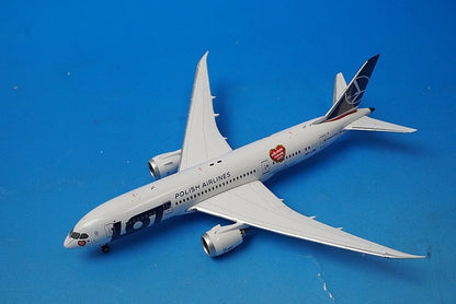 1:400 B787-8 LOT Poland SP-LRB 11001 Phoenix airplane model
