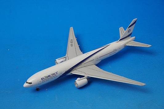 1:400 B777-200 El Al Israel 4X-ECA GJELY359 Gemini airplane model