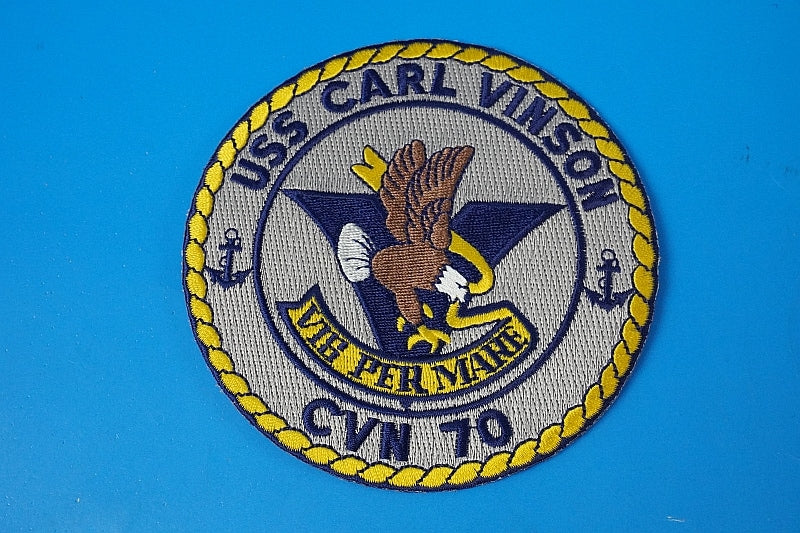 Patch USN CVN-70 Carl Vinson without hook and loop