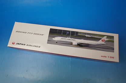 1:200 B777-300ER JAL New Tsurumaru Paint WiFi Antenna JA738J *Blister pack out of stock BJQ2006 JALUX airplane model