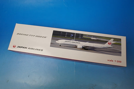 1:200 B777-300ER JAL New Tsurumaru Paint WiFi Antenna JA738J *Blister pack out of stock BJQ2006 JALUX airplane model