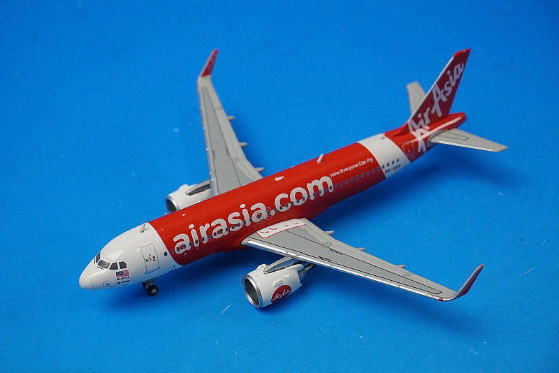 1:400 A320neo AirAsia 9M-AGA GJAXM1616 Gemini airplane model