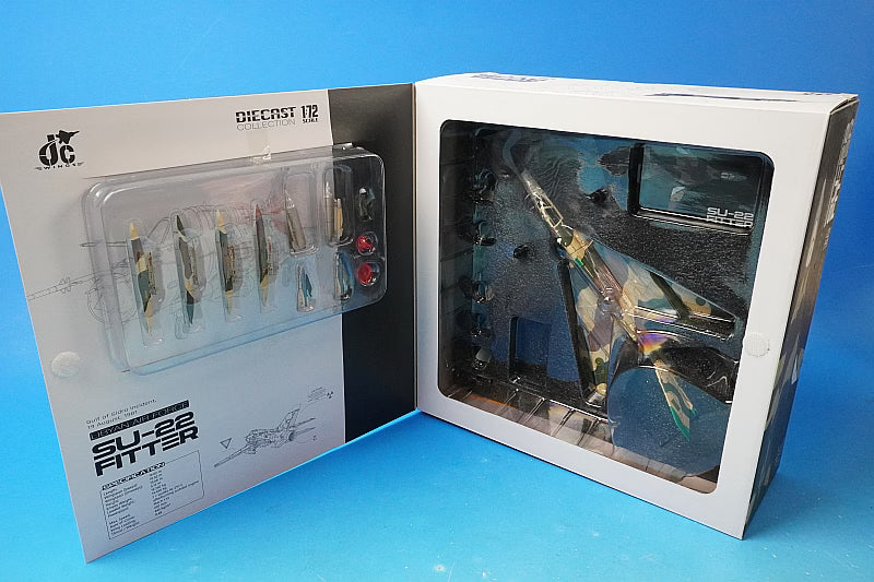 1:72 Sukhoi Su-22M Su-17M3 Fitter J Libyan Air Force Gulf of Sidra Incident August 19 1981 JCW-72-SU20-001 JC Wings airplane model
