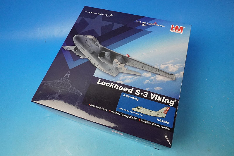 1:72 S-3B Viking USN 30th Maritime Suppression Squadron Diamond Cutters CAG aircraft retired in 2005 AA700 159390 HA4908 Hobby Master airplane model