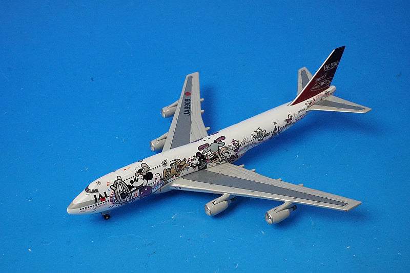 1:500 B747-400D JAL Dream Express Friends JA8908 NET Models airplane model
