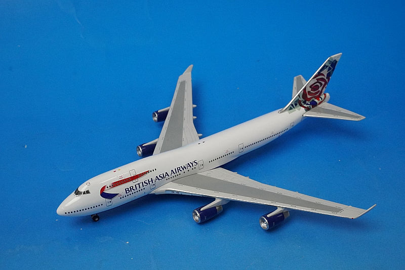 1:400 British B747-400 Chelsea Rose G-CIVB GJBAW021 Gemini airplane model